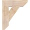 Ekena Millwork Traditional Slat Smooth Bracket, Douglas Fir, 5 1/2"W x 22"D x 26"H BKT06X22X26TRA06SDF - alternate 3